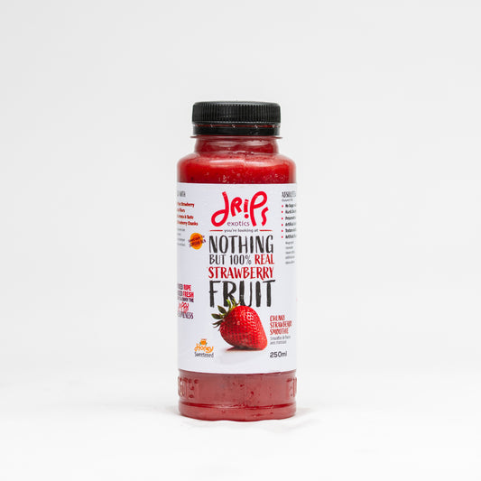 Strawberry Chunky Smoothie – Honey Sweetened - 250 ml