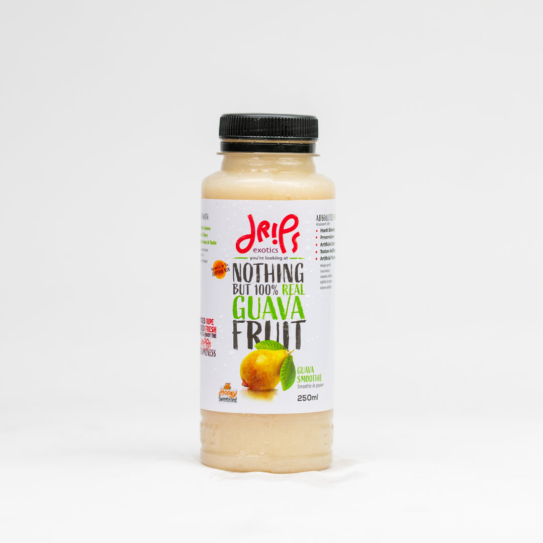 Guava Chunky Smoothie – Honey Sweetened - 250 ml