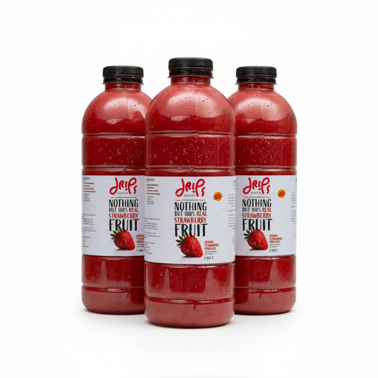 Strawberry Chunky Smoothie - 1L Pack of 3