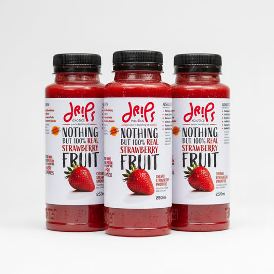 Strawberry Chunky Smoothie - 250ml Pack of 3