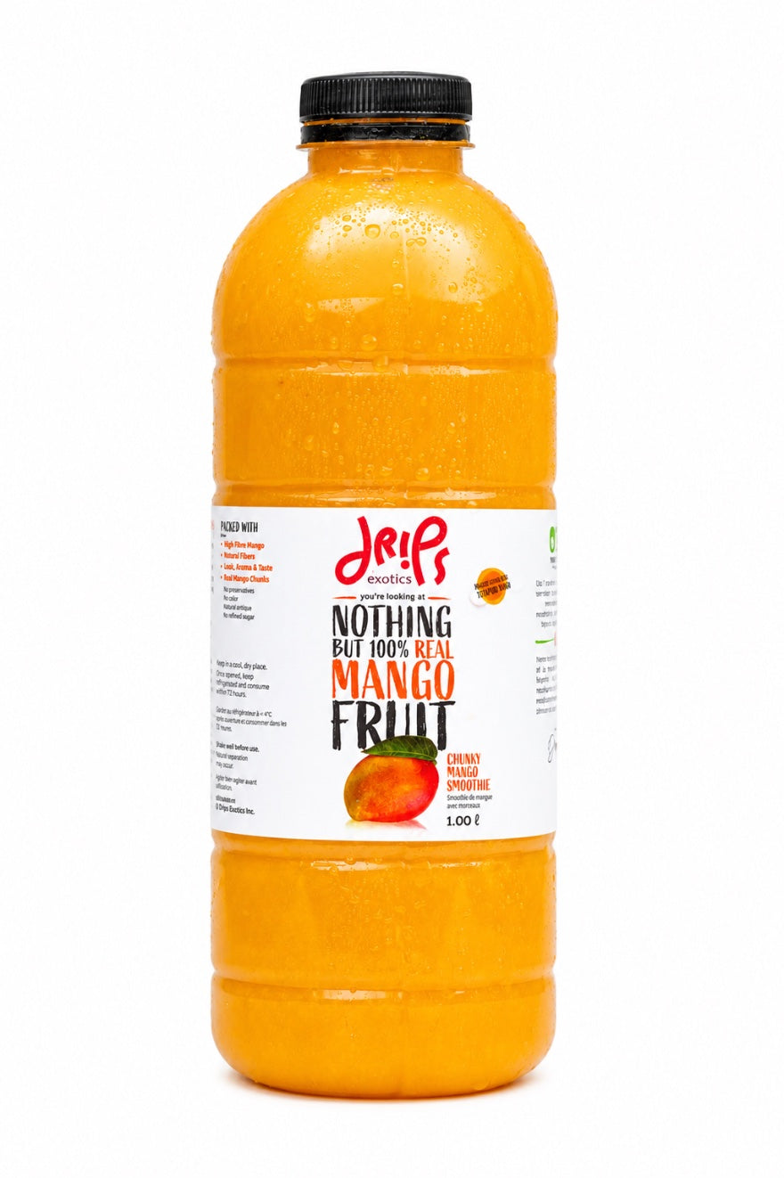 Drips Chunky Mango bottle